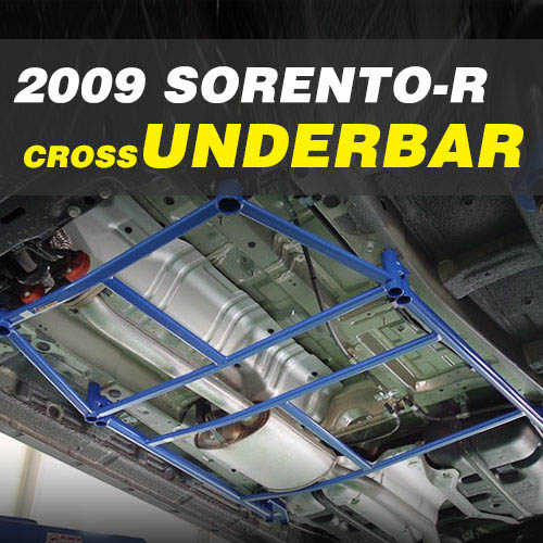 [ 2009~2012 Soernto auto parts ] 2009~2012 Soernto Cross Under Bar Made in Korea